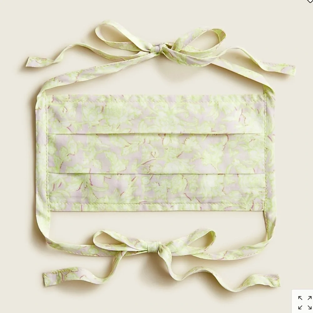 NWT J. Crew 3- Pack Fabric Tie Masks